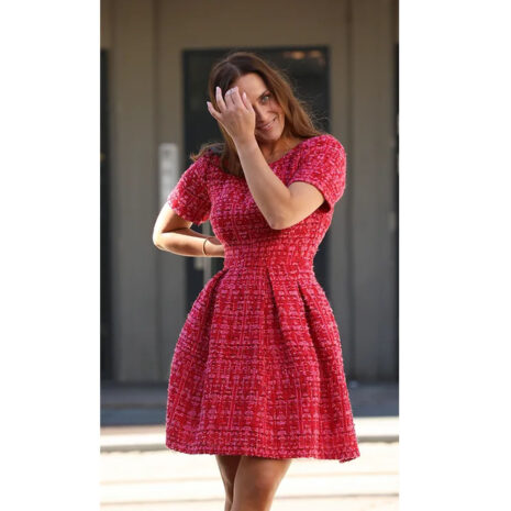 rød kjole fra undorn